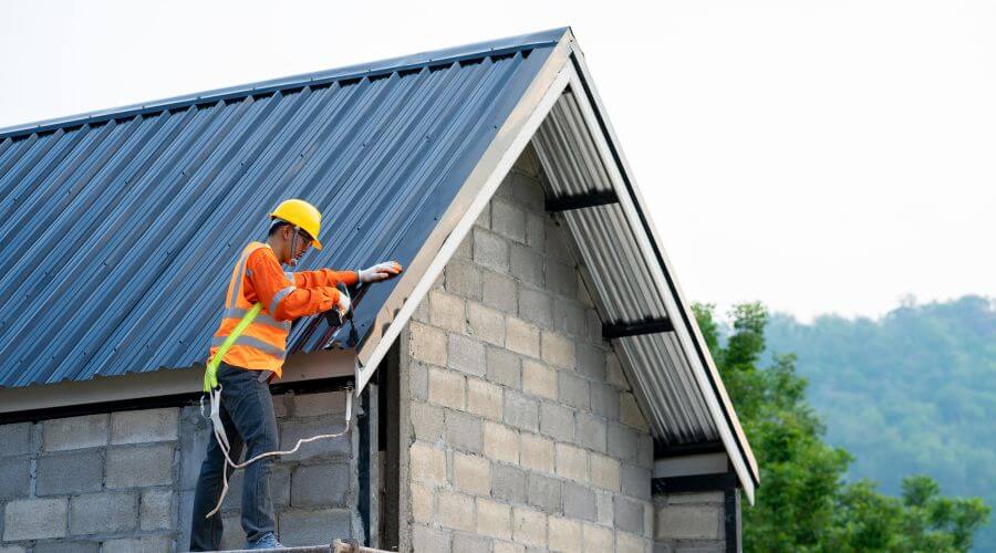 Professional metal roof installation in Black River Falls, WI